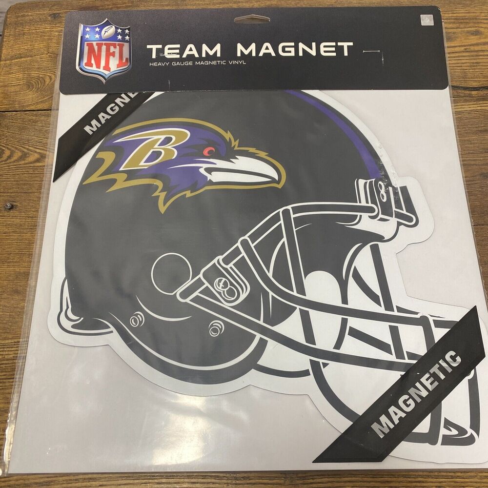 Baltimore Ravens Vinyl Team Magnet Helmet Decal Football Sport Car Truck 12 Inch